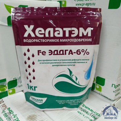 Удобрение ХЕЛАТЭМ Fe 6 Fe EDDHA (ЭДДГА) 6 % купить в Уссурийски