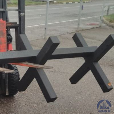 Дорожное заграждение оцинкованное противотанковое "Ёж" ПП купить в Уссурийски