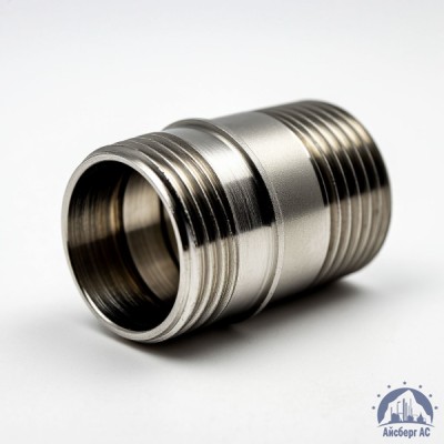 Ниппель переходной нержавеющий DN 32х15 1 1/4"-1/2" 42,4х21,3 мм AISI 316 двойной НР-НР купить в Уссурийски